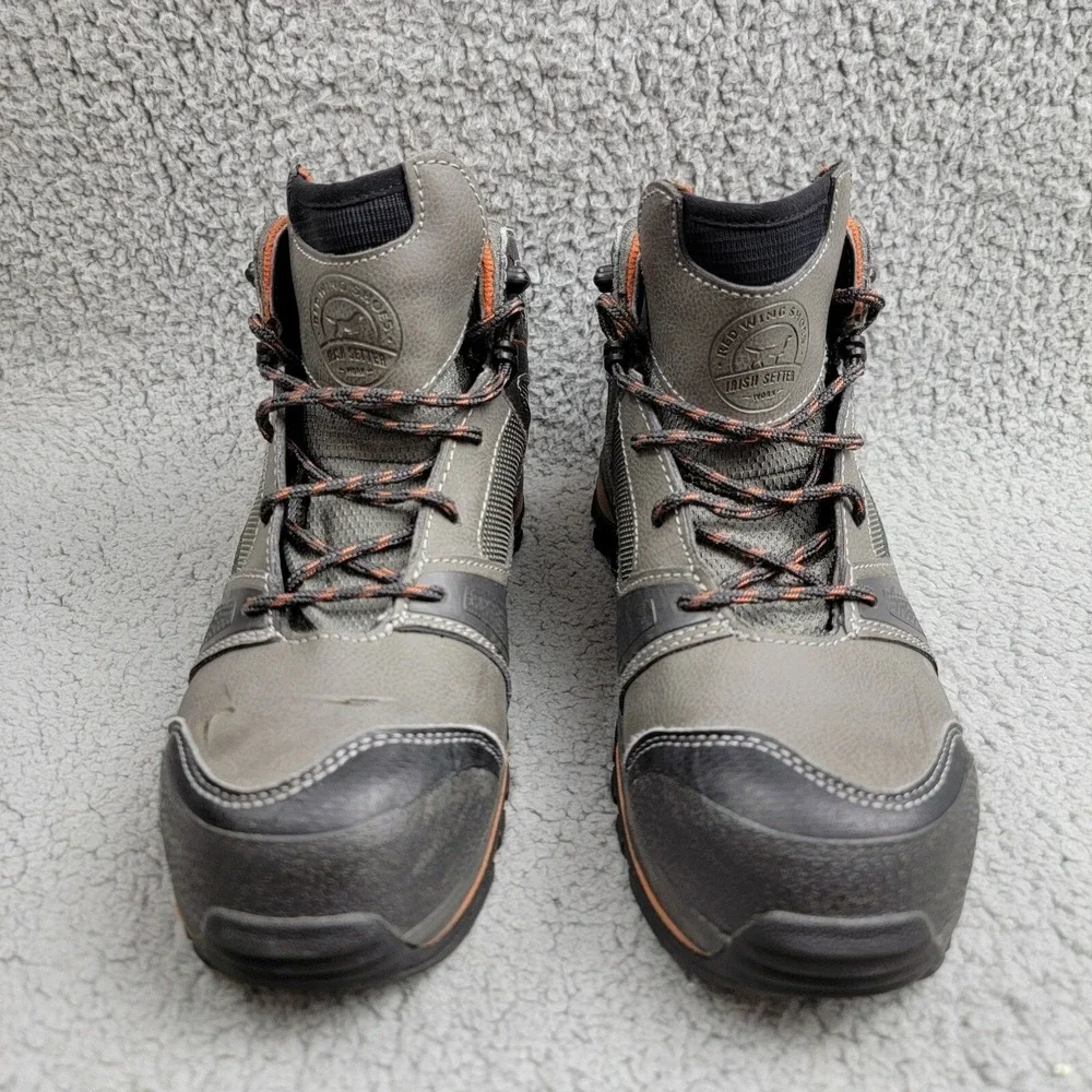 Red Wing Irish Setter Work Boots Nano Toe Mens Size 8D Ultra Dry Waterproof READ